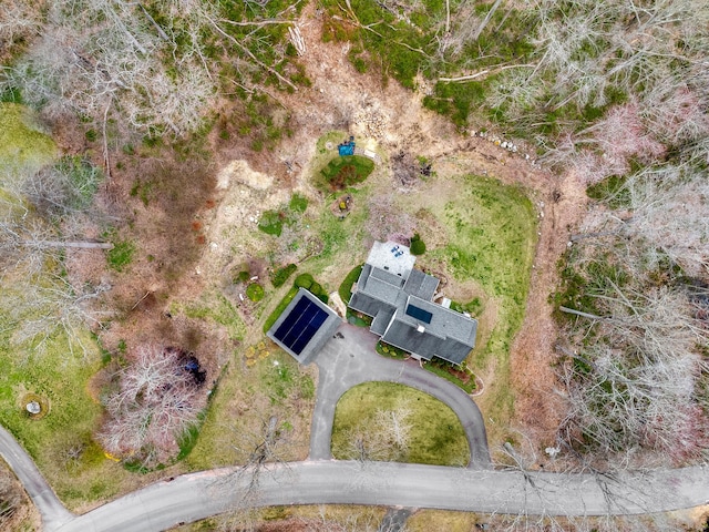drone / aerial view