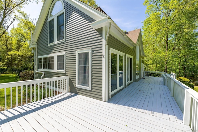 128 Spaulding Rd, Brooklyn, CT 06234 - view of deck