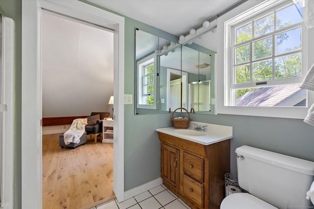 128 Spaulding Rd, Brooklyn, CT 06234 - full bath with vanity, toilet, and baseboards