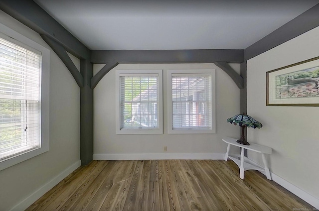 128 Spaulding Rd, Brooklyn, CT 06234 - unfurnished room featuring wood finished floors and baseboards