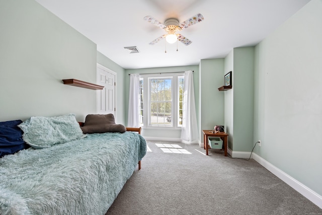 31 Cambridge Ct, Colchester, CT 06415 - bedroom featuring baseboards, carpet floors, and a ceiling fan