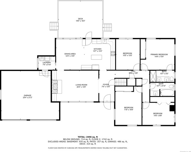 181 Picketts Ridge Rd, Redding, CT 06896 - room layout