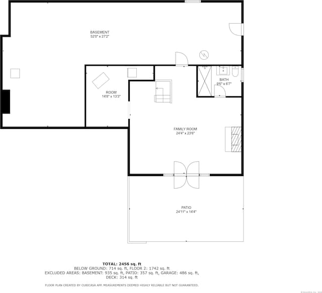 181 Picketts Ridge Rd, Redding, CT 06896 - property floor plan