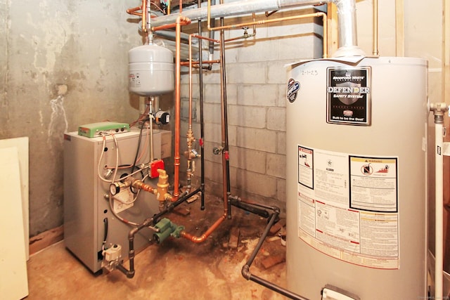 15 Old Stream Ln, Trumbull, CT 06611 - utilities featuring water heater and a heating unit
