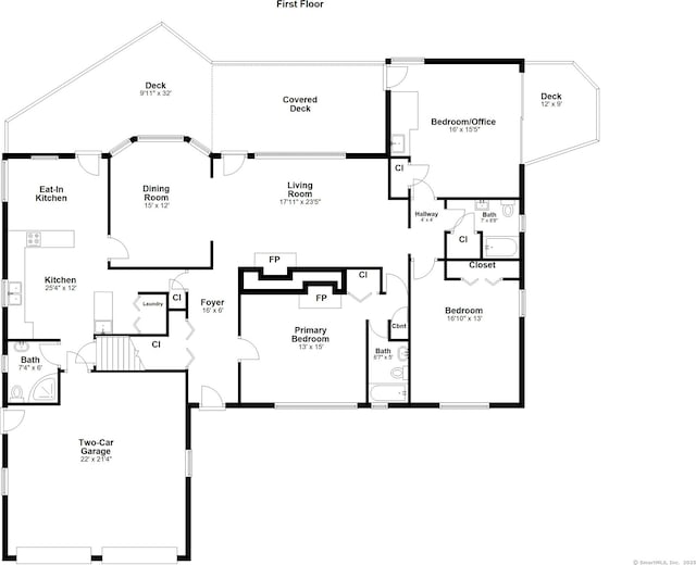 27 Wilbur Rd, Stonington, CT 06378 - floor plan / room layout
