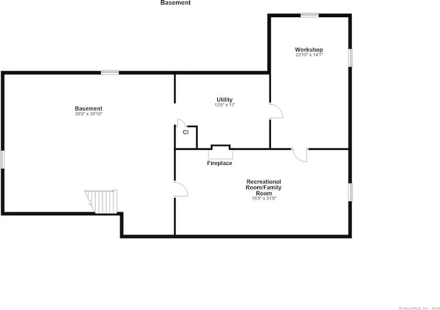 27 Wilbur Rd, Stonington, CT 06378 - floor plan / room layout