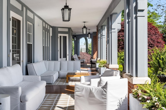 Rogers Is, Branford, CT 06405 - porch featuring outdoor lounge area