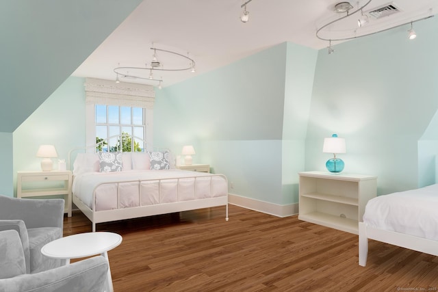 Rogers Is, Branford, CT 06405 - bedroom featuring track lighting and wood finished floors