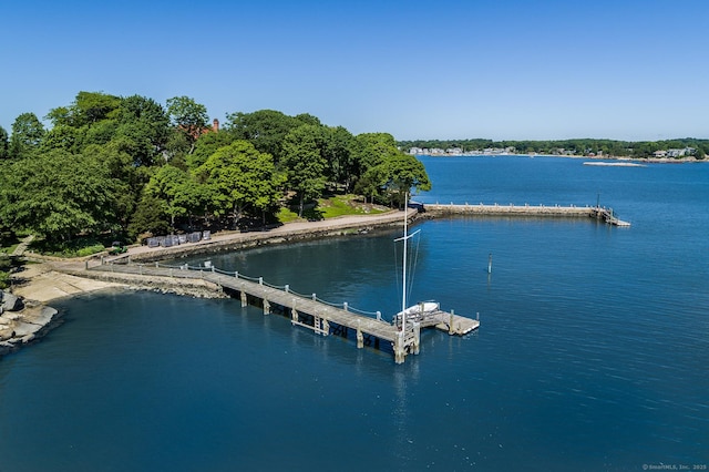 Rogers Is, Branford, CT 06405 - dock area featuring a water view