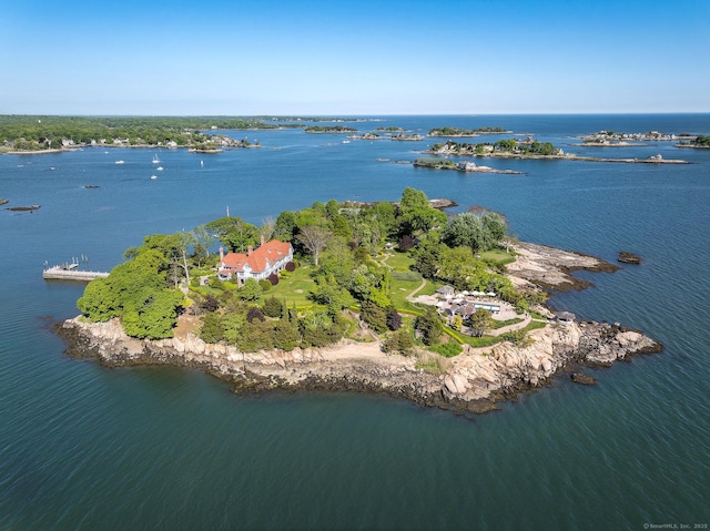 Rogers Is, Branford, CT 06405 - aerial view of property's location featuring a large body of water