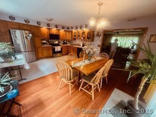 2780 Meriden Waterbury Tpke, Southington, CT 06444 - dining area featuring light wood-style floors