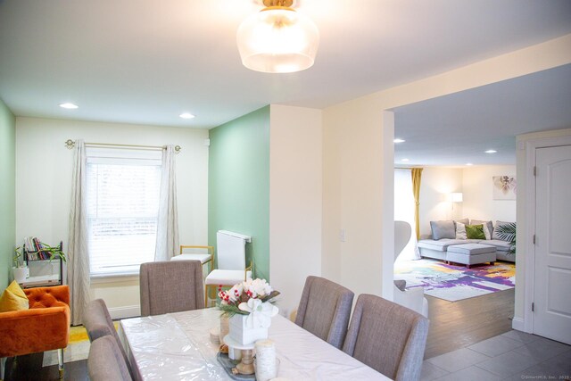 5 Shannon Rdg, Danbury, CT 06810 - dining room with baseboards and recessed lighting