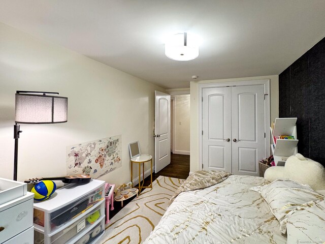 5 Shannon Rdg, Danbury, CT 06810 - bedroom featuring a closet and wood finished floors
