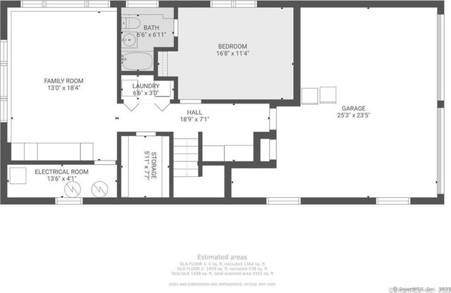 173 Barlow Mountain Rd, Ridgefield, CT 06877 - view of floor plan / room layout