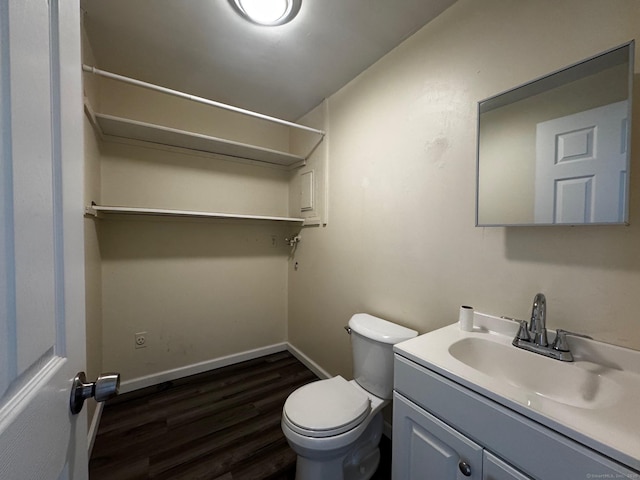 148 Westbury Park Rd Apt D, Watertown, CT 06795 - bathroom with wood finished floors and vanity