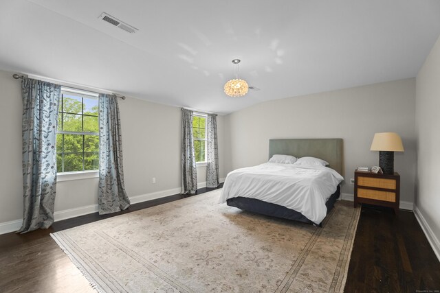 27 Blue Ribbon Dr, Westport, CT 06880 - bedroom featuring wood finished floors, baseboards, and vaulted ceiling