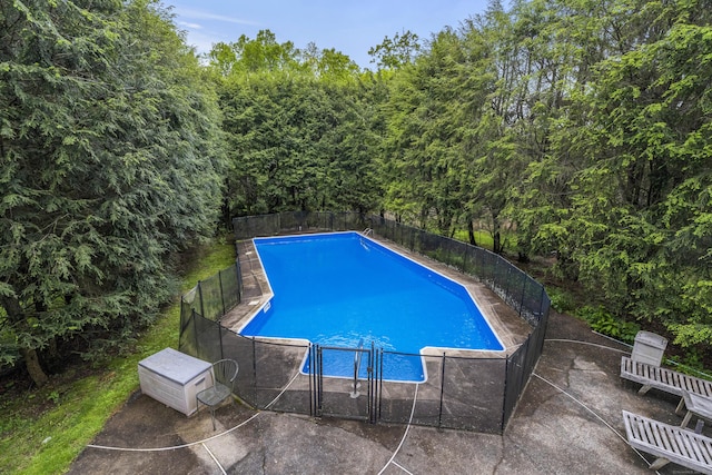 27 Blue Ribbon Dr, Westport, CT 06880 - view of swimming pool featuring fence and a patio
