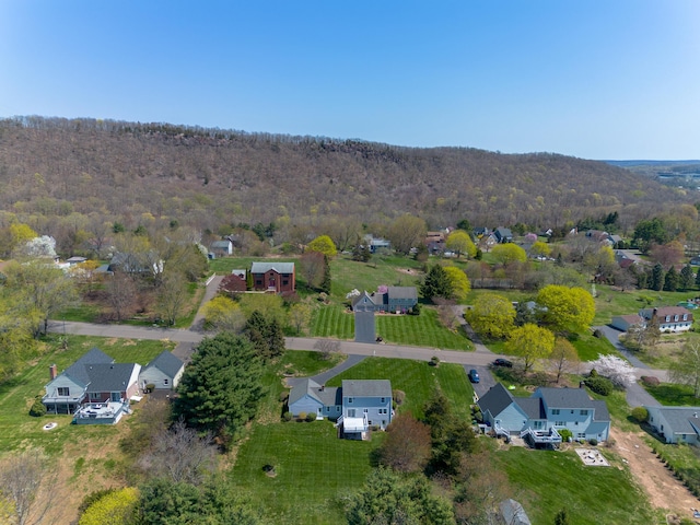 14 Valley View Dr, Wallingford, CT 06492 - drone / aerial view with a residential view and a forest view