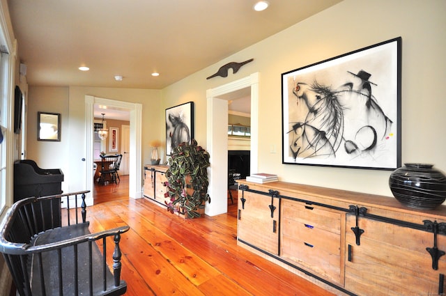 794 Main St, Somers, CT 06071 - sitting room featuring recessed lighting and light wood-type flooring