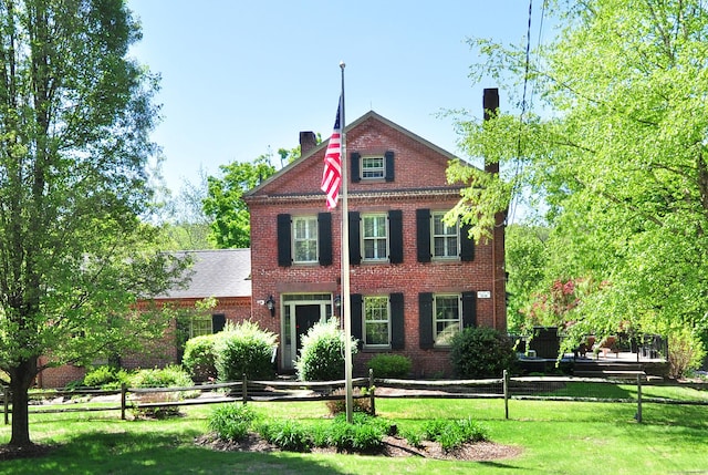 794 Main St, Somers, CT 06071 - colonial inspired home featuring brick siding
