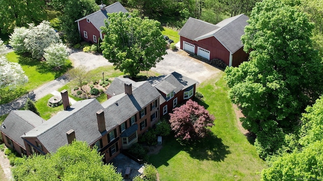 794 Main St, Somers, CT 06071 - aerial view of property and surrounding area