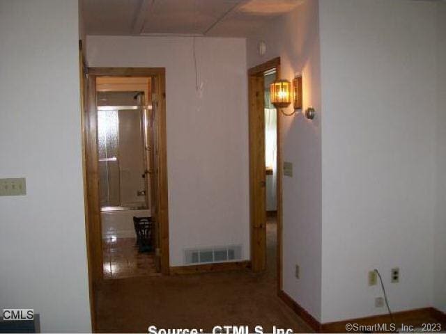 hallway with visible vents
