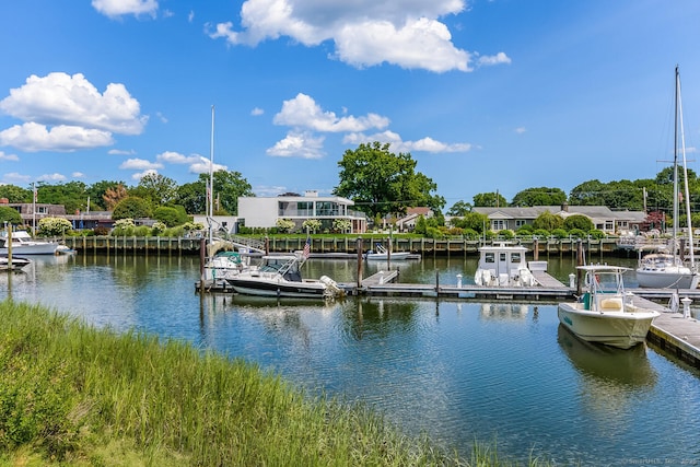 199 Gregory Blvd Apt F1, Norwalk, CT 06855 - dock area featuring a water view
