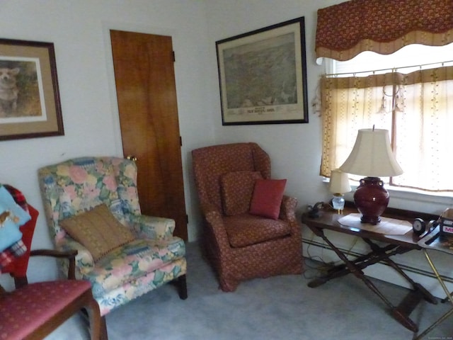 48 Renshaw Rd, Hamden, CT 06518 - sitting room with carpet flooring