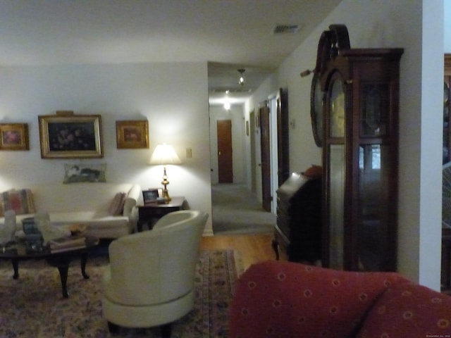 48 Renshaw Rd, Hamden, CT 06518 - living area with wood finished floors