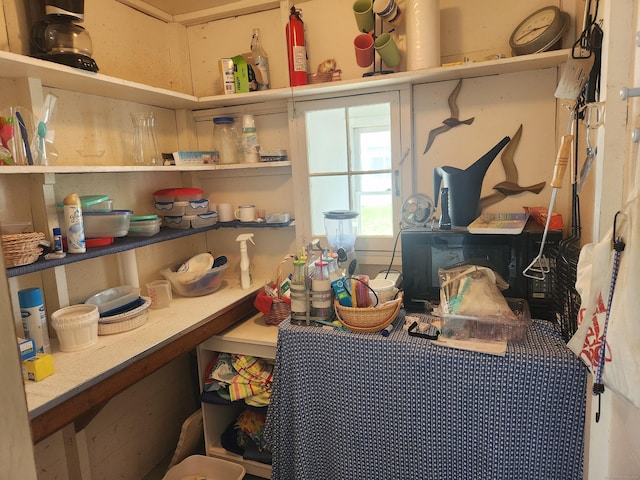 view of storage