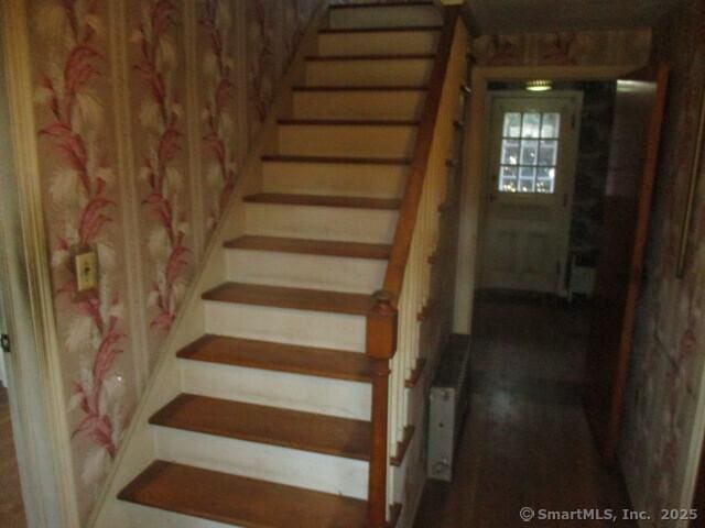 view of staircase
