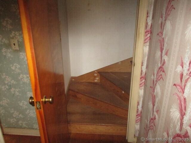 view of staircase