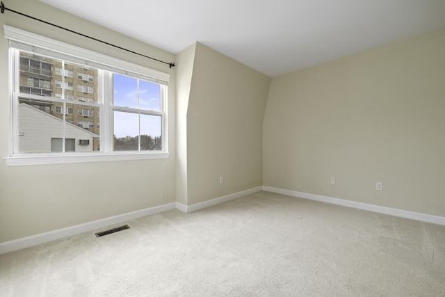 49 Glenbrook Rd Apt 209, Stamford, CT 06902 - carpeted spare room with visible vents and baseboards