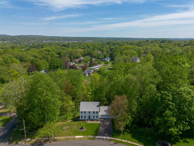 2 Cassella Dr, Wallingford, CT 06492 - aerial view of property's location with a heavily wooded area