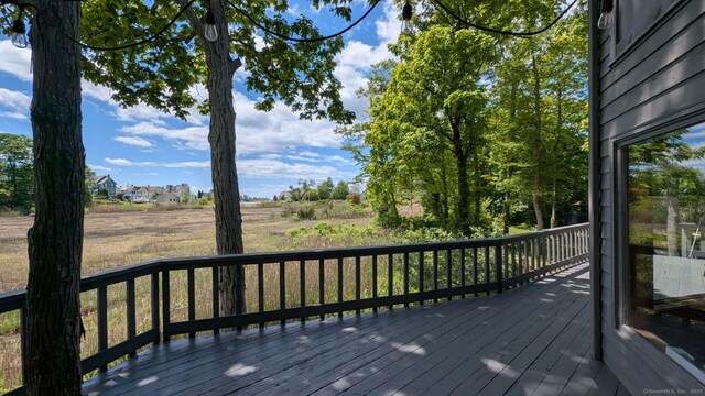 46 Wallace Rd, Branford, CT 06405 - view of wooden terrace