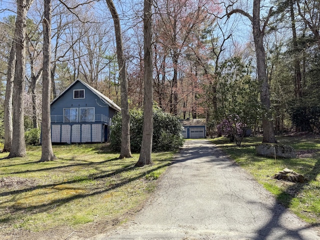 56 Laurel Hill Dr, Woodstock, CT 06282 - view of street featuring driveway