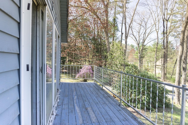 56 Laurel Hill Dr, Woodstock, CT 06282 - view of wooden terrace
