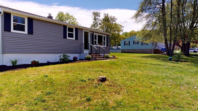 3 Richard Ln, Prospect, CT 06712 - view of front facade with a front lawn and entry steps