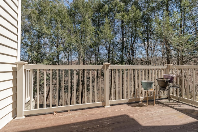 view of deck