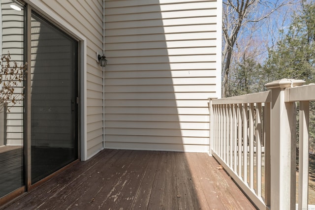 view of deck