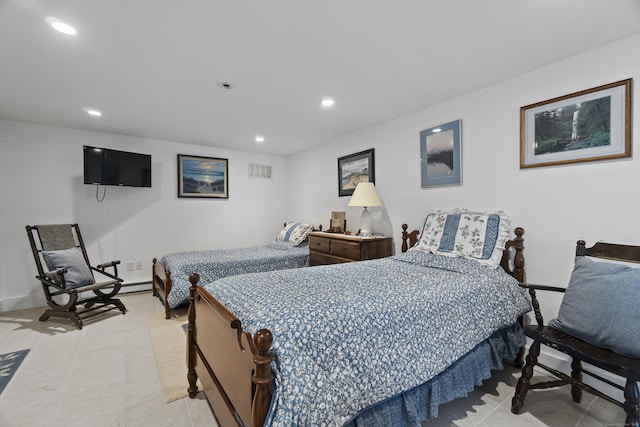 33 Cottage Ln, East Lyme, CT 06357 - bedroom featuring recessed lighting and baseboards
