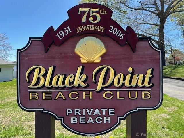 33 Cottage Ln, East Lyme, CT 06357 - community / neighborhood sign featuring a lawn