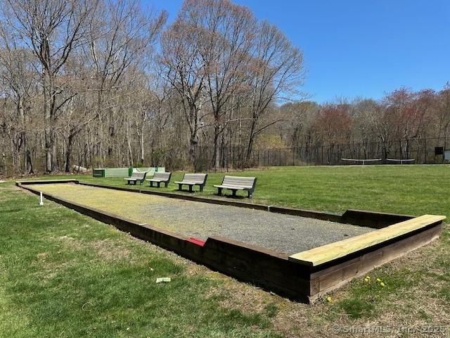 33 Cottage Ln, East Lyme, CT 06357 - surrounding community with fence and a lawn