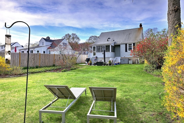 view of yard