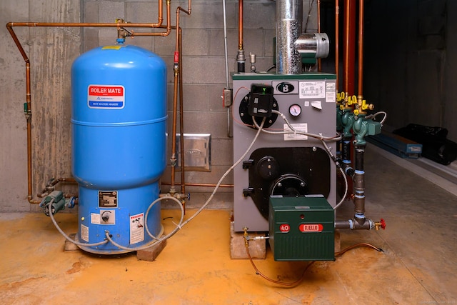 utilities with a heating unit