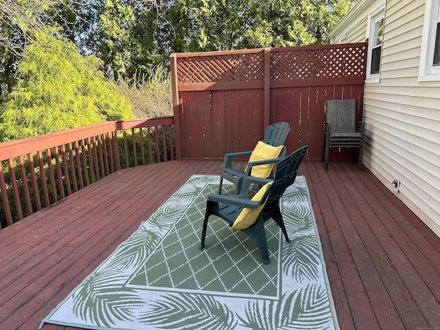 view of deck