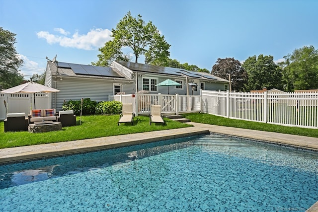 447 Howellton Rd, Orange, CT 06477 - view of pool featuring a fenced backyard