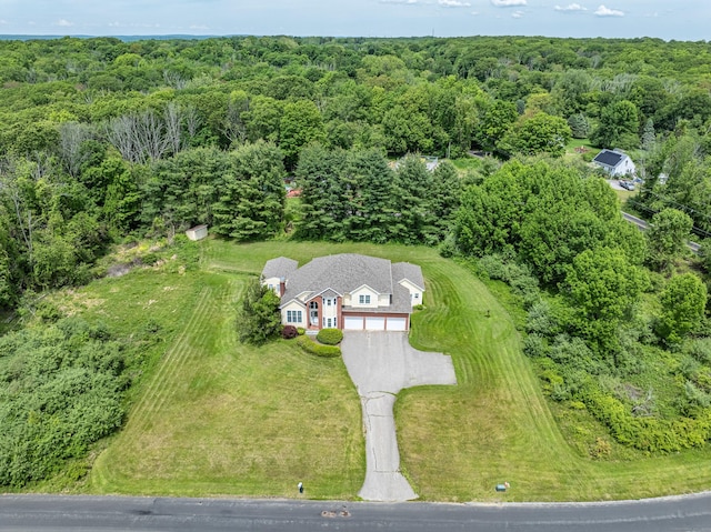 14 Fieldstone Dr, Mansfield, CT 06268 - view of subject property with a forest