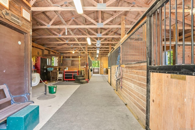 view of stable