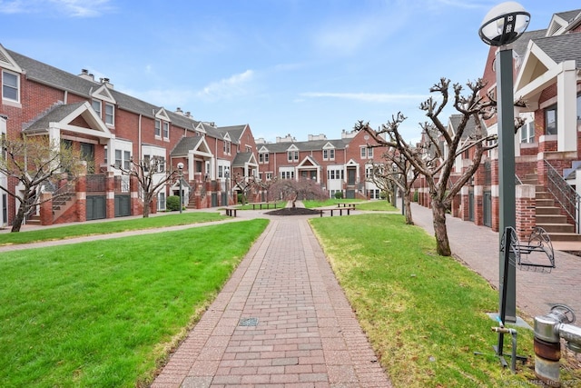 95 Audubon St Unit 222Aka 24, New Haven, CT 06510 - surrounding community featuring a residential view and a yard
